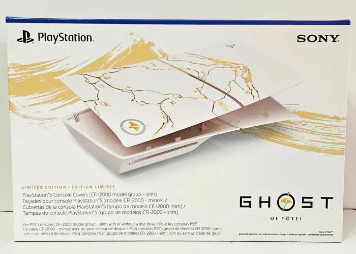 Face Plate Playstation 5 slim Ghost of Yotei