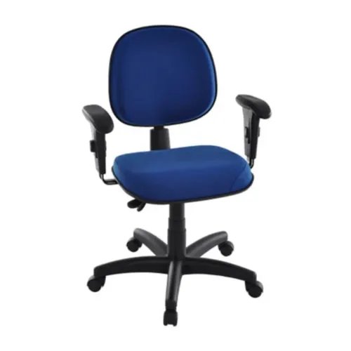 Cadeira Executiva Com Back System, Linha Robust, Azul