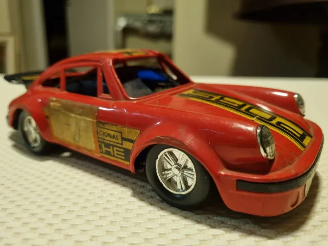 Carrinho Porsche Antigo Anos 80 Estrela Original