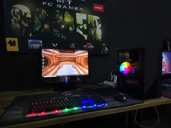 pc gamer i5 gtx completo passo cartão entrego