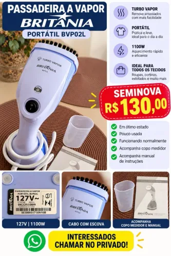 Passadeira a vapor