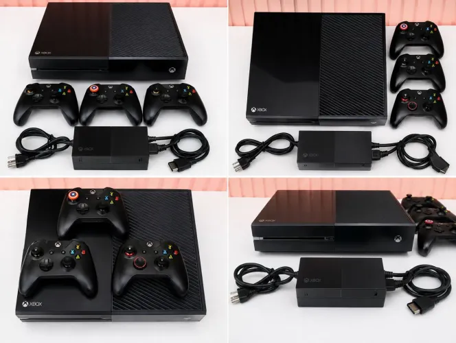 XBOX ONE COMPLETO + 3 CONTROLES