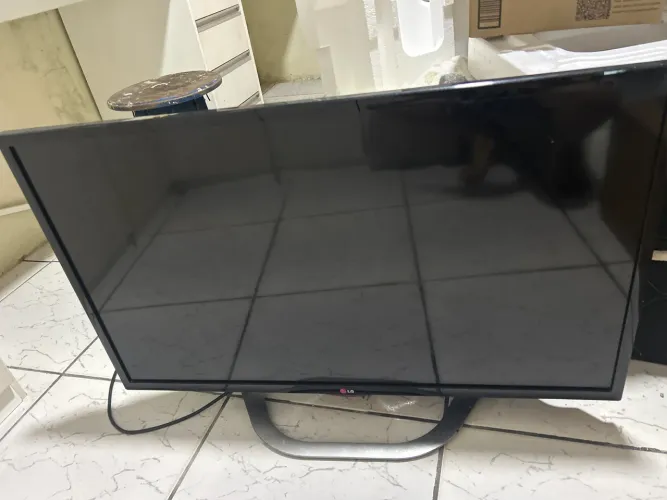 Televisão com problema