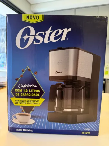 Cafeteira Oster Inox, 1,2L