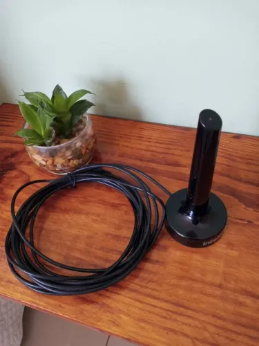 Antena Digital De TV Interna UHF/HDTV AI 2031 Intelbras - Cabo 5m (Usada)