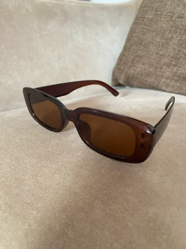 Oculos de Sol Moderno Marrom