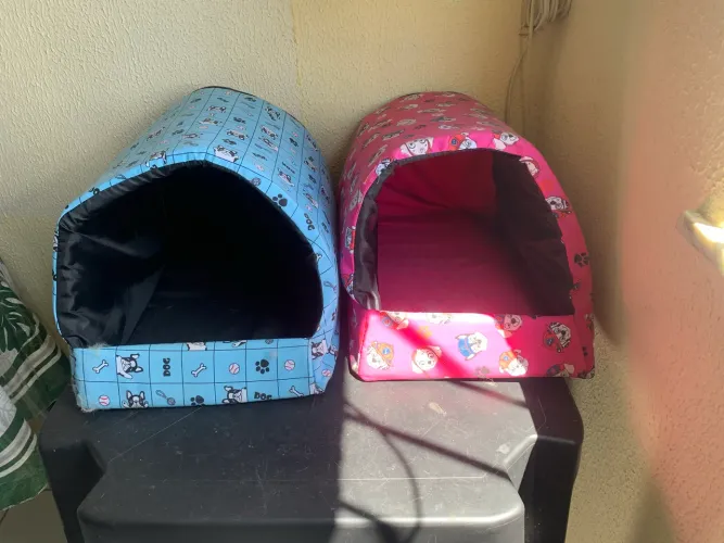 Kit 2 casinhas para pet! Cachorro ou gato