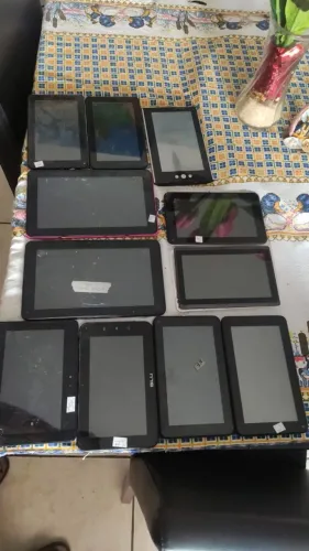 Lote de tablet estregado