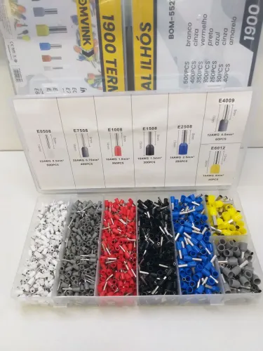 Kit de 1900 terminal de ilhos 