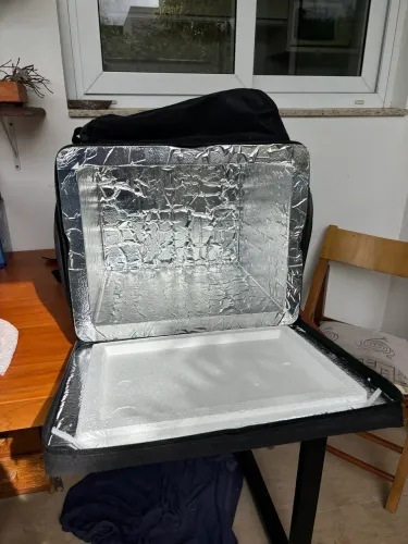 Mochila Térmica Delivery Grande iFood Motoboy Semi Nova