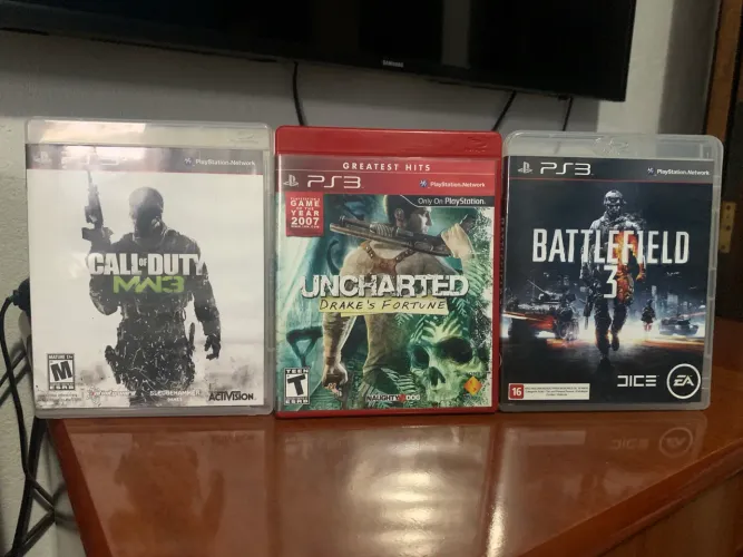 3 Jogos De PlayStation 3 Originais