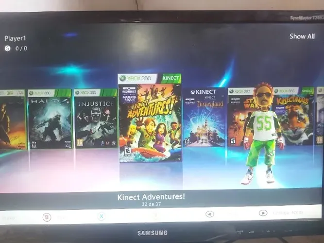 Xbox 360 super slim destravado LTU2 + RGH 3.0 + 1 controle + HD  500GB +kinect