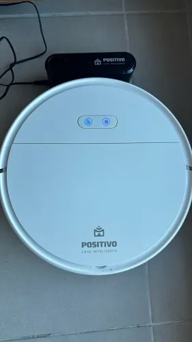 Smart Robô Aspirador Wi-Fi PRA100 Positivo Casa Inteligente
