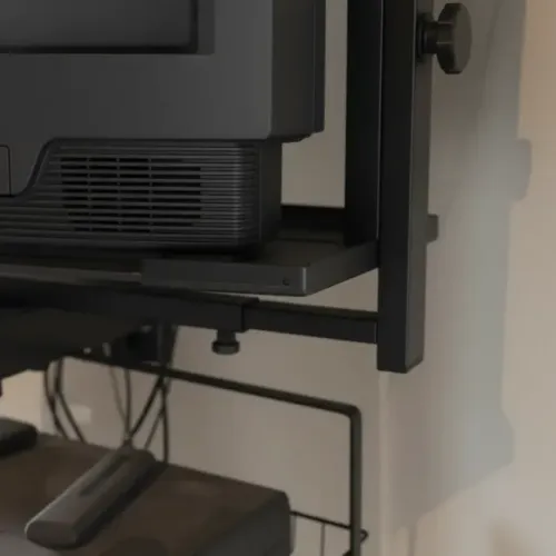 Suporte De Parede Para Tv De Tubo Mais Suporte Para Dvd (Usado)