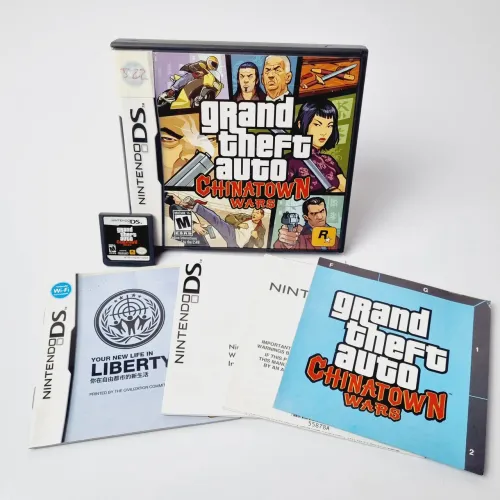 JOGO DS GRAND THEFT AUTO CHINA TOWN WARS ORIGINAL