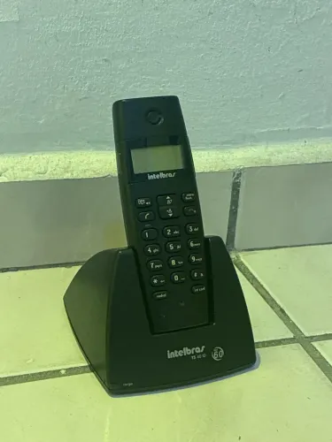 TELEFONE SEM FIO INTELBRAS PRETO (TS 40 ID DECT 6.0)