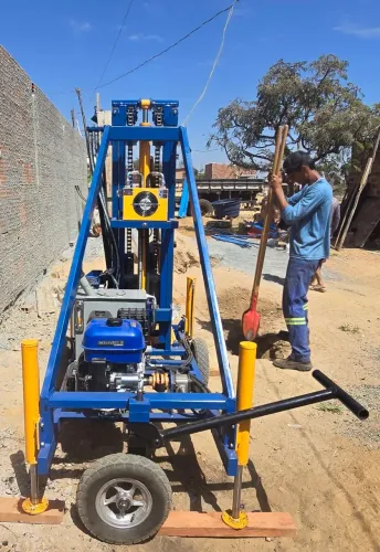 Máquina de Mine poço a Gasolina 