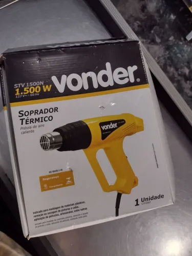 Soprador Térmico Vonder 1500w excelente 