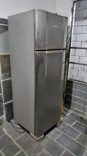 Geladeira Esmaltec Duplex Inox