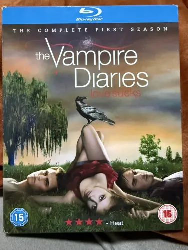 Blu-Ray Vampire Diaries 1ª Temporada Edição Colecionador