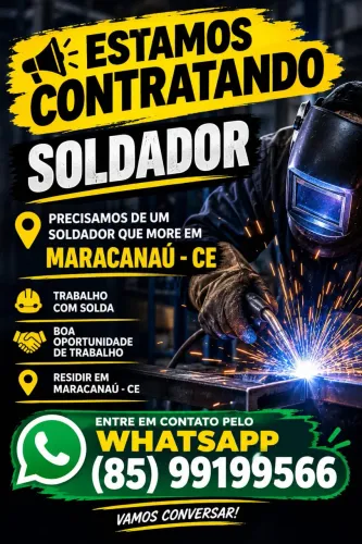 Que trabalhe com solda