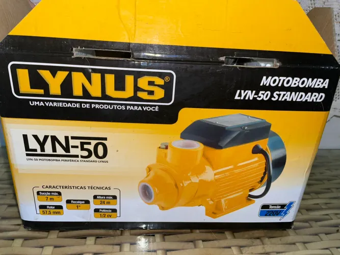 Motobomba lyn-50 standard lynos