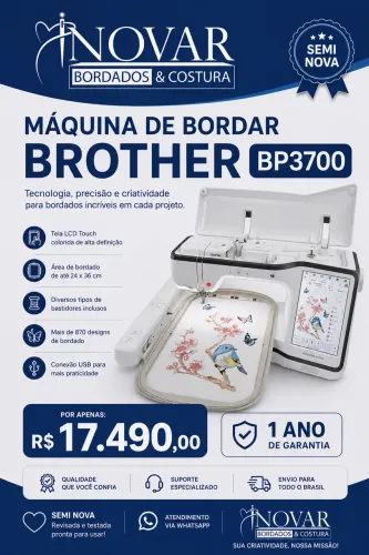 Máquina de Bordado brother BP3700