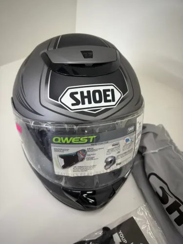 Capacete shoei Qwest cinza