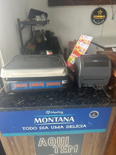Balança comercial Elgin com impressora térmica