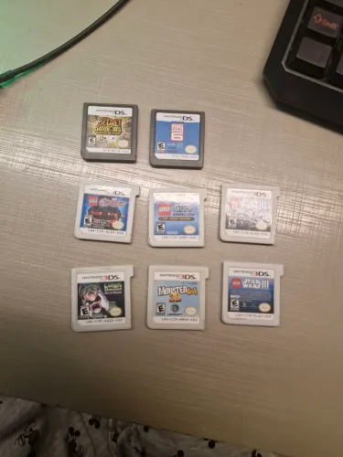 Jogos variados de nintendo Ds e 3ds