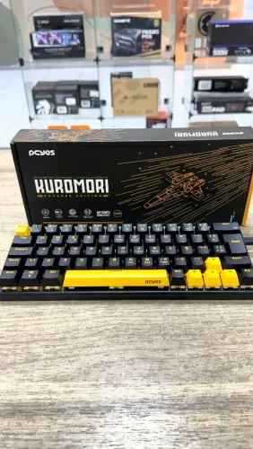 Teclado Gamer mecânico 60 %switch azul ABNT2 Rgb - Loja fs Informática