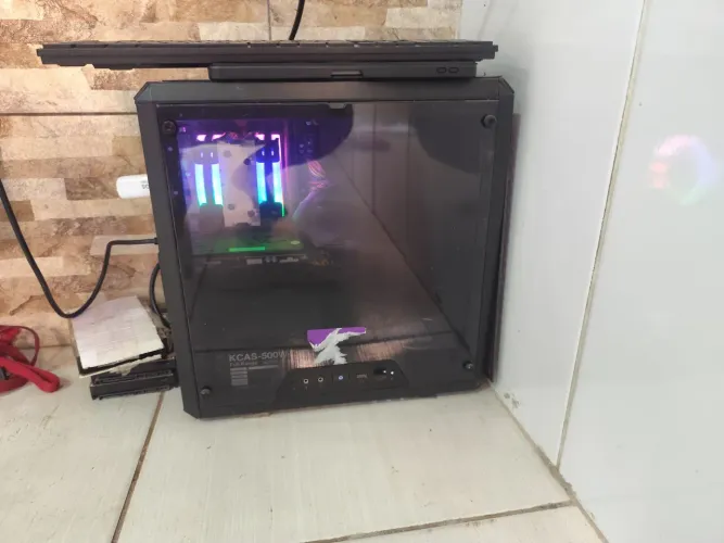 Pc Gamer completo com monitor teclado e mouse sem fio