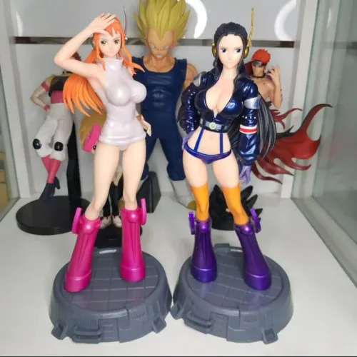 One Piece Egghead Figures Nami & Robin Conjunto de 2 peças para Coleção apróx. 30cm