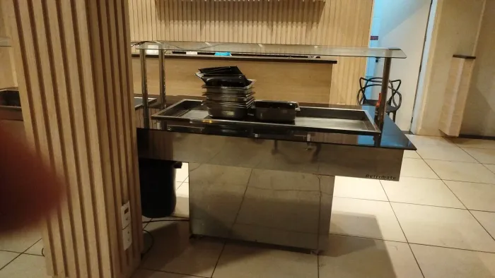 Pista fria e quente p Restaurante