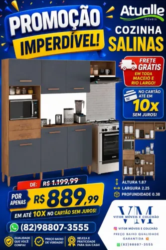PROMOÇÃO DE COZINHA SALINAS