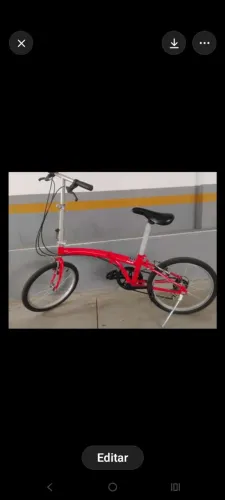 Bicicleta Dobrável Caloi Bend