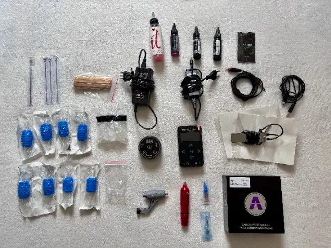 Kit Tattoo Completo (com brindes para treino) - ÓTIMA OPORTUNIDADE 