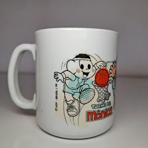 Turma da Mônica- Caneca Vintage (Rara) de 1999 da Turma da Mônica