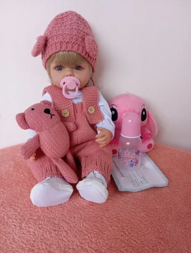 Boneca Bebe Reborn silicone corpo inteiro