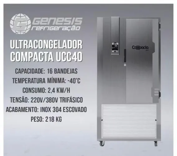 Ultracongelador Genisis UCC40