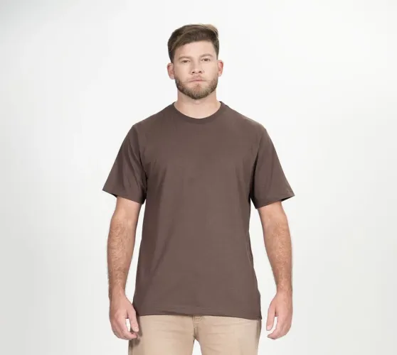 Camiseta casual básica Plus Size tamanho G2