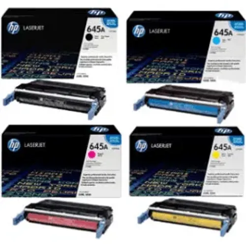 Lote com 8 Toner Hp 645A Original Novo