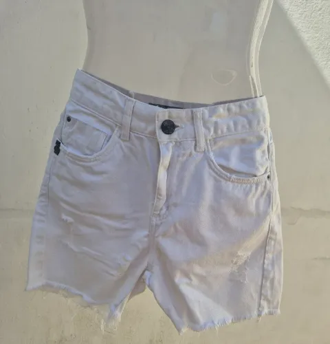 shorts jeans branco john john 36