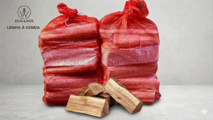 Lenha Para Lareira e Fogão (Saco 7kg) - Entrega Rápida em Campinas - R$ 23