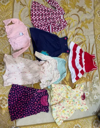 Lotinho bebê menina 6 a 12 meses 