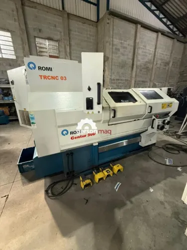 TORNO CNC ROMI CENTUR 30D - ANO 2014 - PLACA HIDRAULICA