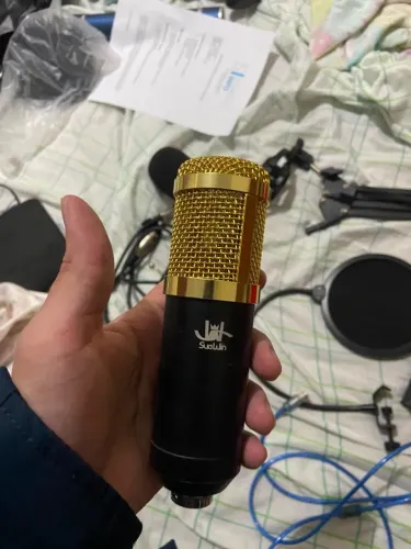 Microfone BM800 + Acessórios