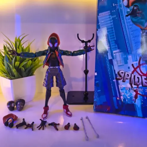 Action Figure Miles Morales (Spider-Man)® Articulado Lacrado na Caixa | Colecionável |