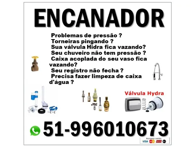 ENCANADOR - Vazamentos?
