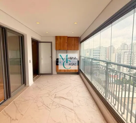 Locação de Luxo em Moema Pássaros | 149m² | 3 Suítes | Varanda Gourmet